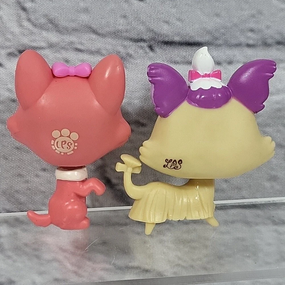 Littlest Pet Shop LPS‎ Dogs Yorkie Lot of 2